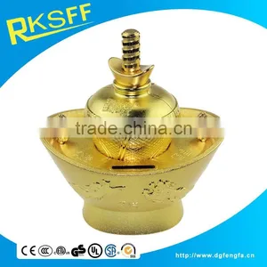 Lucky Golden Metal Ingot-shaped Money Box With High Quality thumbnail-4