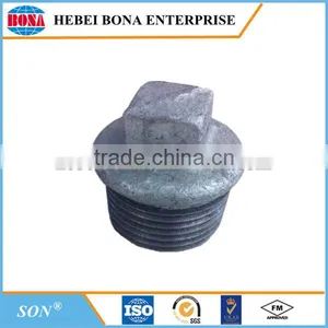 Galvanized Pipe Fittings Plug With High Quality thumbnail-2