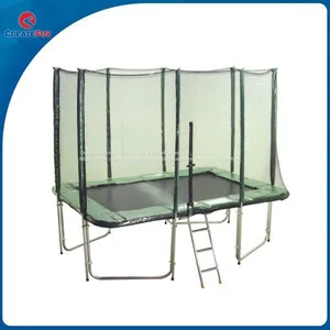 CreateFun 7*10ft Square Economical Trampoline With Safety Net thumbnail-1