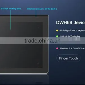 2015 HOT SALE! Huion DWH69 LCD Wireless Graphic Drawing Tablet Pen Display thumbnail-5