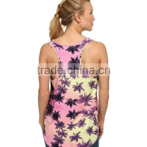 Women Clothing Summer Tie-dyeing Workout Vests Waistcoats Women Fitness Lady Tank Tops for Sale thumbnail-4