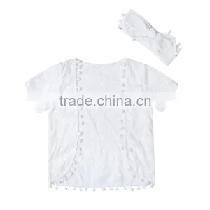 Wholesale Crocet Lace Vest Flower Pattern for Baby thumbnail-4