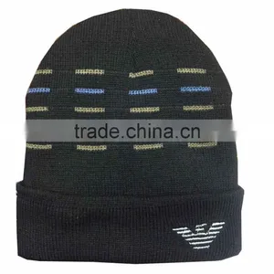 Hot Selling High Quality Fleece Knitting Beanie Hat thumbnail-1