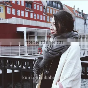 Super Quality Scarf Luxury Brand Cashmere Scarf Women Poncho Duplex Winter Cape Shawls and Scarves Pashmina Shawls thumbnail-1