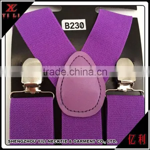 Fashion Color Suspender With Metal Clips thumbnail-5