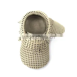 Leather Moccasins Suede Shoes Infant Baby Shoes thumbnail-3
