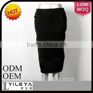 YILEYA New Design High Waist Narrow Ladies Working Skirt thumbnail-1