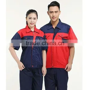 Summer Short Sleeves Cotton Workshop Wear Coat Factory Workerwear thumbnail-4