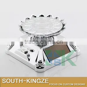Silver/Gold Asia Buddihism Lightable Cubid Square Base Mobile Phone Display Stand thumbnail-1