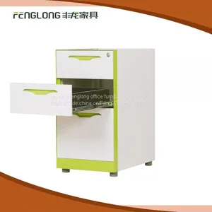 Laboratory and Library Used Stainless Steel 3 Drawer Filing Cabinet thumbnail-4