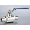 Stainless Steel Sanitary Straight Welded Ball Valve thumbnail-1