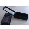 Black Leather Packaging Box With Cut Window thumbnail-1