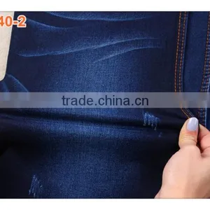 CB040-2C 10oz Tricolor Backside Good Stretch Cotton Denim Fabric thumbnail-5