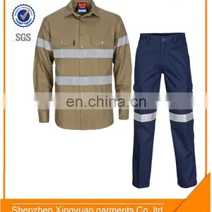 OEM Custom Design Unisex Protective Work Clothing Men for Industry Work Wear thumbnail-6