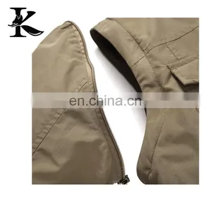 Men Demountable Sleeve Windbreak Jacket Hiking Outdoor Wear thumbnail-4