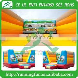 Mini Inflatable Auto Open Bouncy Castle thumbnail-1