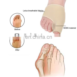 Hallux Valgus Supporter Toe Valgus Correction, Foot Care Silicon Toe Separators for Daily Life thumbnail-3