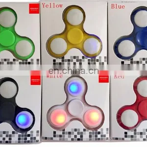 LED Hand Spinner Toys,Finger Spinner ,Tri Fidget Spinner With LED Light thumbnail-3