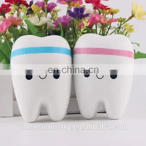 Hot Selling 2017 Popular Stress Relase Squishy Kawaii Soft PU Squishy Slow Rising Teech Toy thumbnail-1
