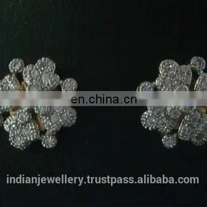 cz Stone Ear Cuffs Exporter, ad Jewellery Ear Cuffs Manufacturer thumbnail-5