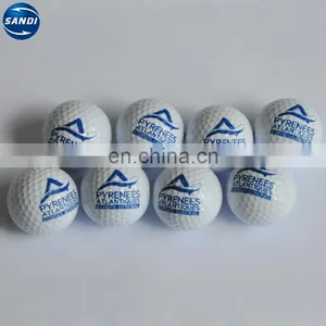 3 Layers Custom Logo Tournament Golf Ball thumbnail-2
