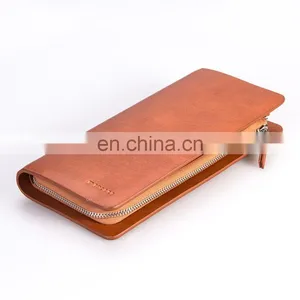 Trade Assurance Supplier Handmade Zupper Luxury Leather Wallet thumbnail-4