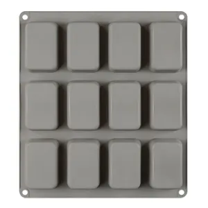 Sample Free Food Grade Silicone Cake Mould Baking Mould Tool 12holes thumbnail-4