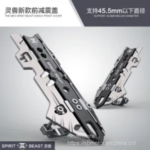 Spirit Beast Motorcycle Modified Front Shock Absorber Cover T6061 Alloy Cool Styling 2pcs/lot DR107 L5 thumbnail-3