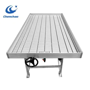 Greenhouse Table Plants Growing Rolling Bench Ebb Flow System thumbnail-3