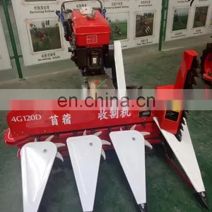Green Alfalfa Grass Cutting and Binding Machine / Alfalfa Reaper Binder Harvester thumbnail-4
