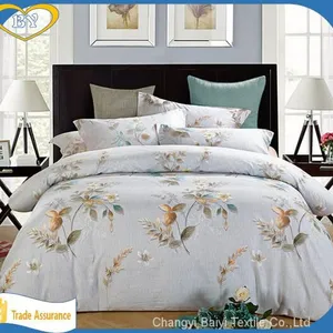High Quality Custom Printing 100% Polyester Wholesale Bed Sheet Fabric in Rolls thumbnail-4
