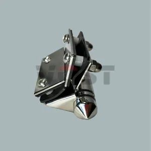 OEM Stainless Steel Garden Swimming Pool Fencing Glass Door Hinge 360 Degree Hinge thumbnail-3
