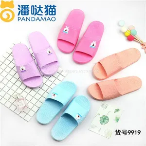 Pvc Plastic Slippers For Kids Beach Plastic Slippers Pvc Anti Slip Bathroom Slippers thumbnail-1