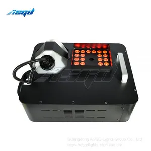 ASGD LED 24pcs 1500w Fog Machine Party Show Wedding Bar Stage Effect Light thumbnail-3