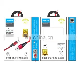 JOYROOM Type C Cable Hi-Tensile Data Transfer 1M Micro USB Nylon Cable For IPhone X 5 6 6S 7 8 Plus thumbnail-7