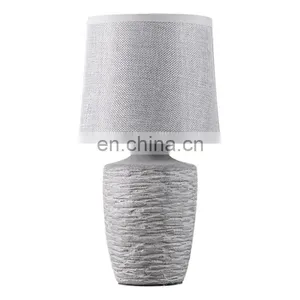 Ancient Stone Pattern Ceramic Night Lights and China Table Lamp thumbnail-4