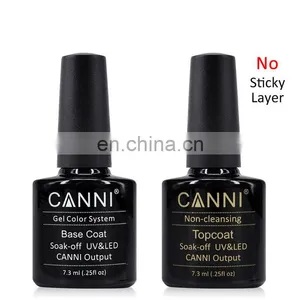 CANNI 7.3ml Full Series Nail Art Gel Polish Acrylic Primer Soak off Rubber Base Foundation No Sticky Layer Non-cleansing Topcoat thumbnail-2
