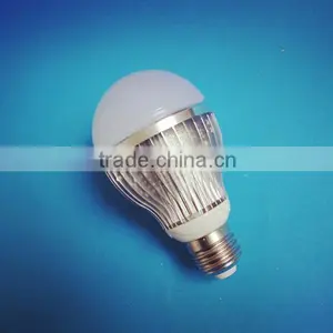2014 New Hot !! High Power E27 Round LED Bulb (5x1W & 8x1W) thumbnail-1