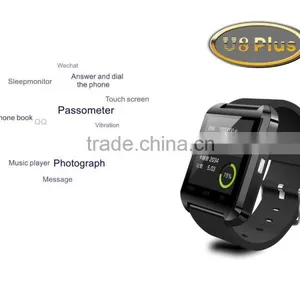2015 Waterproof Watch Bluetooth Smart Watch Mobile for Samsung S4/Note3/S5 Android Smartphones for U8 Plus Watch thumbnail-5