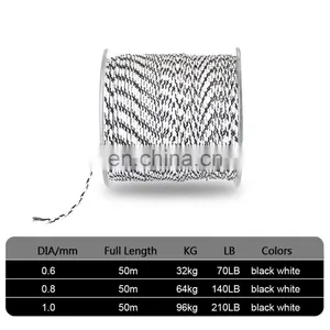 Wholesale 50m 12 Strands High Strength PE Fishing Line Super Strong Seawater Ocean Boat Fishing Line thumbnail-4
