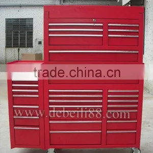 Garage or Workshop Use Assembled Steel Tool Roller Cabinet AX-96141 thumbnail-1
