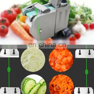 Fruit Processing Plant Carrot Potato Fruit and Cube Vegetable Chop Cutting Washing Cleaning Machine Line thumbnail-3