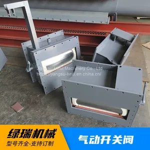 B400 Electric Flow Valve Cp400 Pneumatic Flow Regulating Valve Bottom Flow Control Valve thumbnail-2
