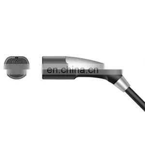 32a 3 Phase Iec 62196-2 Type 2 Female Plug Portable ev ac Charger Cable 16a uk Plug New Energy Vehicle Charging Pile Gun Head thumbnail-1
