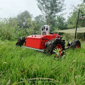 Slope Cutter, China Robotic Slope Mower Price, Remote Brush Cutter for Sale thumbnail-3