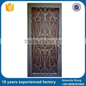 The Queen Of Quality Wrought Iron Door Pull Doors For Villa thumbnail-5