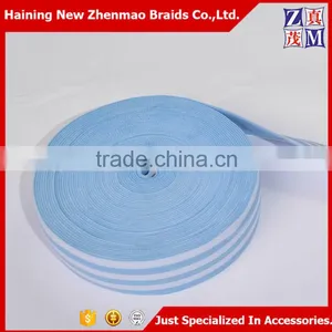 Blue and White Nylon Woven Elastic Webbing Tape thumbnail-6