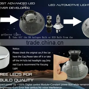 2014 Super Bright High Power Cob Led Car Headlight,H7 Led Car Headlight Kit thumbnail-3
