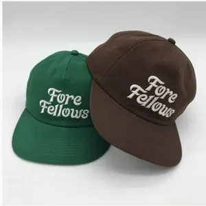 Custom Your Own Logo 5 Panels Dad Hat Unstructured Cotton Material Little Curved Brim New Style thumbnail-1