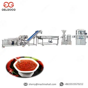 Automatic Small Hot Sauce Making Equipment Red Chilli Paste Making Machine Chilli thumbnail-3